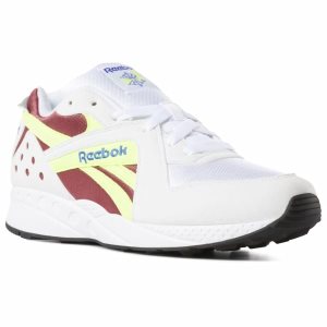 Adidasy Damskie Reebok Pyro Białe/Czerwone/Żółte PL 87IOUQR